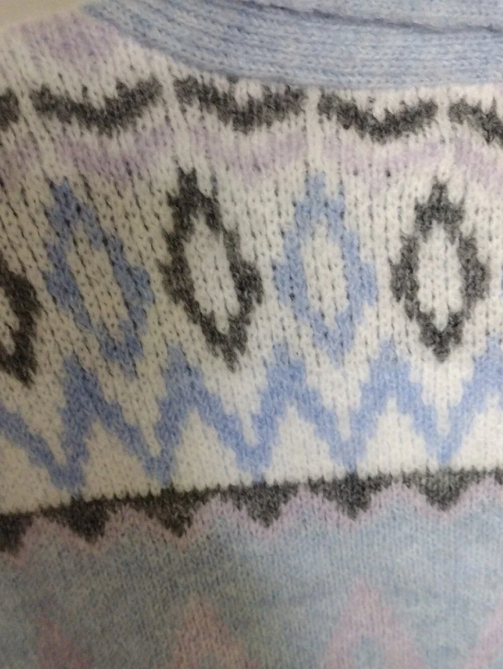 Warm croft & barrow Pastel Blend Patterned Open-Front Cardigan